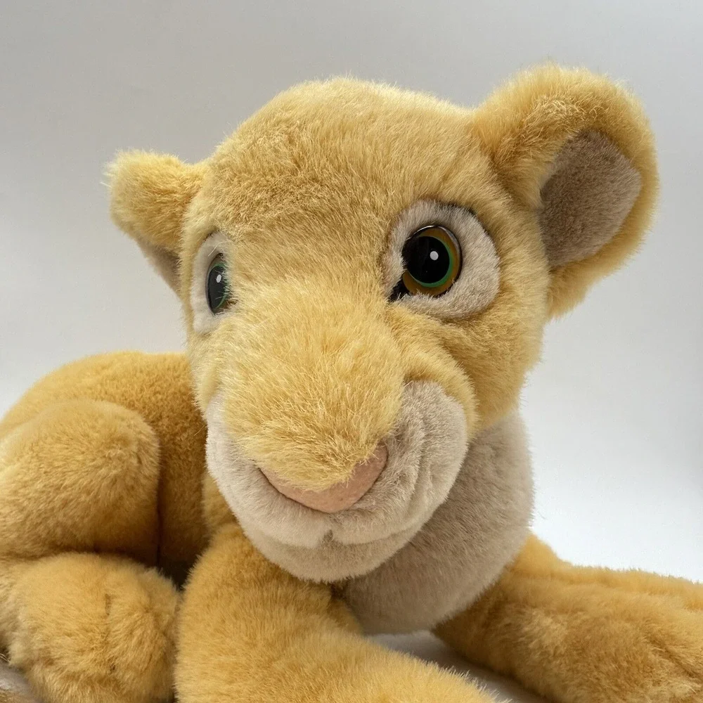 Disney‎ Store Lion King Nala Plush Stuffed Animal Laying Down Vintage Toy